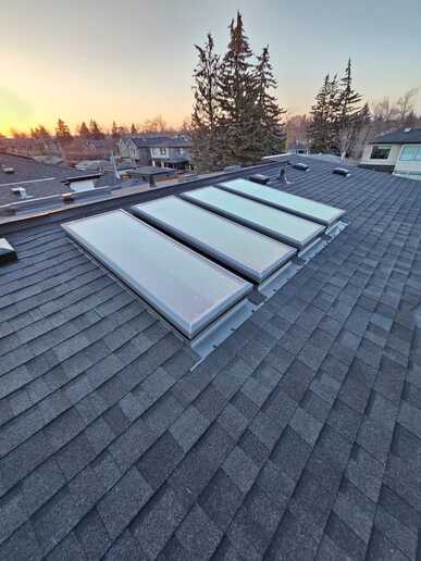 skylight flashing replacement velux proprietary flashing calgary ab