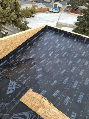 prepping for tpo roofing low pitch application calgary ab